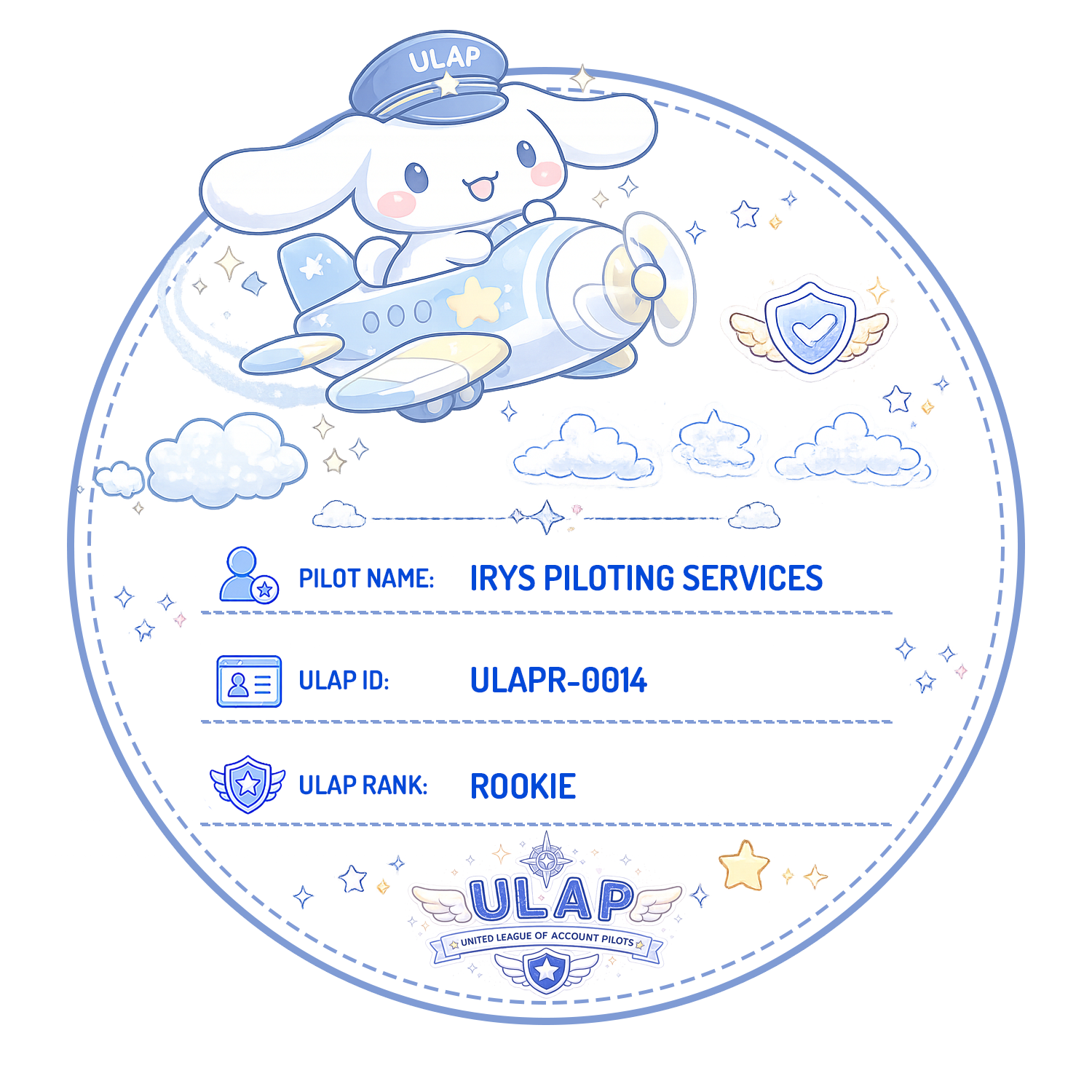 Irys Piloting Sticker